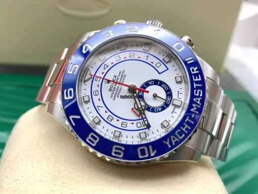 Stylish Replica Rolex Yacht-master II 116680 Caliber 4161 Automatic Movement 44mm Steel Case Mens/unisex Watch - Image 11