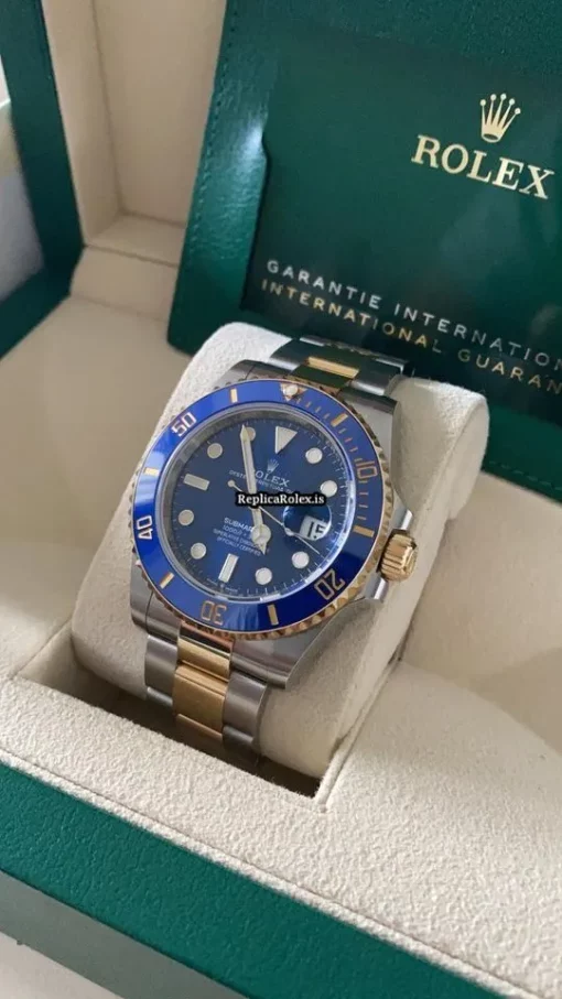 Cheap Copy Rolex Submariner Date 126613lb Caliber 3235 Automatic Movement 41mm Gold/steel Case Mens/unisex Watch