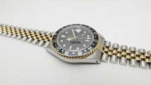 Awesome Replica Rolex Gmt-master II 16713 Caliber 3185 Automatic Movement 40mm Gold/steel Case Mens/unisex Watch - Image 10
