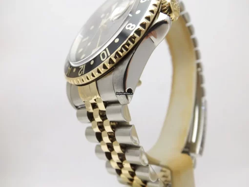 Awesome Replica Rolex Gmt-master II 16713 Caliber 3185 Automatic Movement 40mm Gold/steel Case Mens/unisex Watch - Image 3