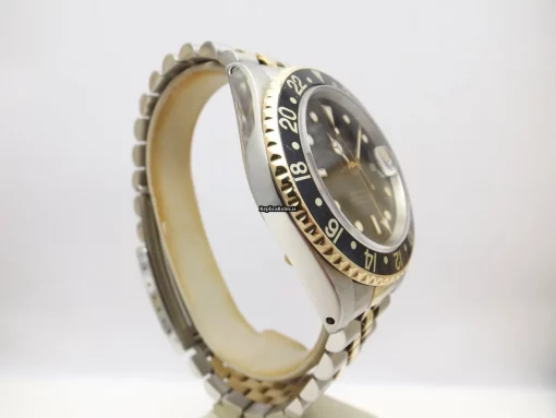 Awesome Replica Rolex Gmt-master II 16713 Caliber 3185 Automatic Movement 40mm Gold/steel Case Mens/unisex Watch - Image 6