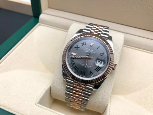 Design Fake Rolex Datejust II 126331 Caliber 3235 Automatic Movement 41mm Gold/steel Case Mens/unisex Watch