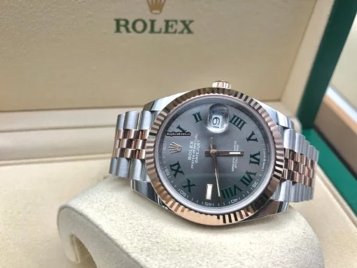 Design Fake Rolex Datejust II 126331 Caliber 3235 Automatic Movement 41mm Gold/steel Case Mens/unisex Watch - Image 2