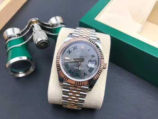 Design Fake Rolex Datejust II 126331 Caliber 3235 Automatic Movement 41mm Gold/steel Case Mens/unisex Watch - Image 6