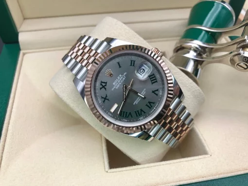 Design Fake Rolex Datejust II 126331 Caliber 3235 Automatic Movement 41mm Gold/steel Case Mens/unisex Watch - Image 8