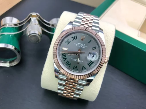 Design Fake Rolex Datejust II 126331 Caliber 3235 Automatic Movement 41mm Gold/steel Case Mens/unisex Watch - Image 9