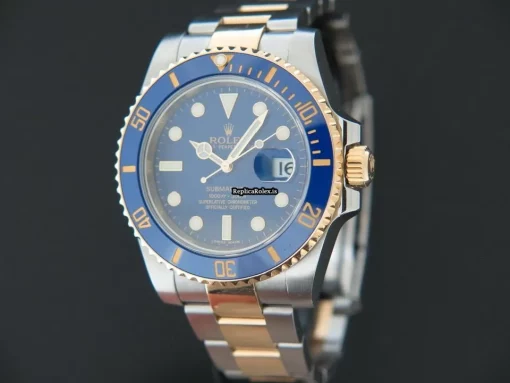 Fine Imitation Rolex Submariner Date 116613lb Automatic Movement 40mm Gold/steel Case Mens/unisex Watch