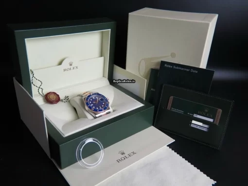 Fine Imitation Rolex Submariner Date 116613lb Automatic Movement 40mm Gold/steel Case Mens/unisex Watch - Image 4