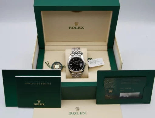 Inexpensive Imitation Rolex Datejust 126300 Caliber 3235 Automatic Movement 41x48mm Steel Case Mens/unisex Watch - Image 16