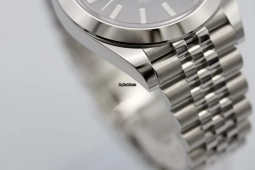 Inexpensive Imitation Rolex Datejust 126300 Caliber 3235 Automatic Movement 41x48mm Steel Case Mens/unisex Watch - Image 9