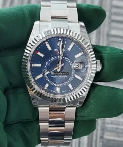 Fabulous Fake Rolex Sky-dweller 326934 Caliber 9001 Automatic Movement 42mm Steel Case Mens/unisex Watch