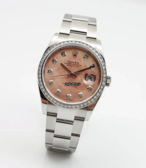Aaa Fake Rolex Datejust 126200 Caliber 3235 Automatic Movement 36mm Steel Case Mens/unisex Watch - Image 4