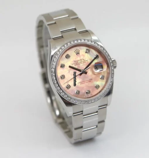 Aaa Fake Rolex Datejust 126200 Caliber 3235 Automatic Movement 36mm Steel Case Mens/unisex Watch - Image 5