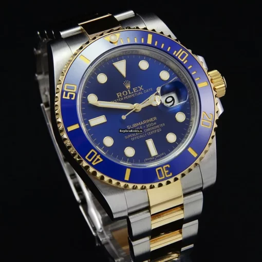 Offering Fake Rolex Submariner Date 116613lb Caliber 3135 Automatic Movement 40mm Gold/steel Case Mens/unisex Watch - Image 10