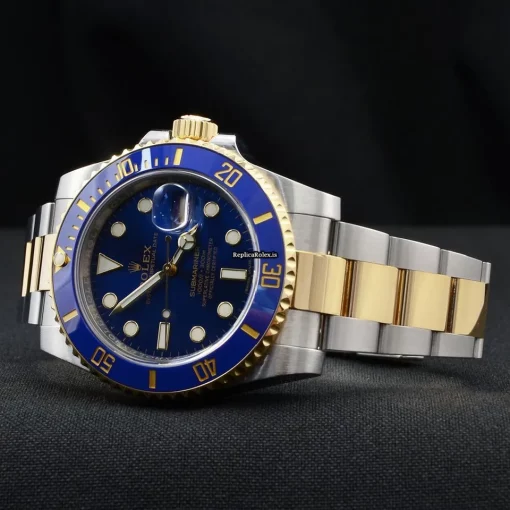 Offering Fake Rolex Submariner Date 116613lb Caliber 3135 Automatic Movement 40mm Gold/steel Case Mens/unisex Watch - Image 3