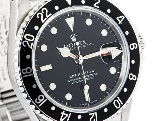 Neat Replica Rolex Gmt-master II 16710 Automatic Movement 40mm Steel Case Mens/unisex Watch - Image 4