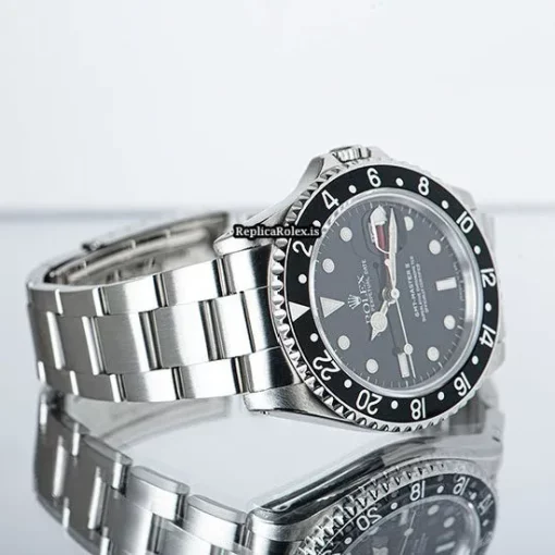 Neat Replica Rolex Gmt-master II 16710 Automatic Movement 40mm Steel Case Mens/unisex Watch - Image 9