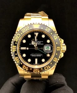 Terrific Replica Rolex Gmt-master II 116718ln Caliber 3186 Automatic Movement 40mm Yellow Gold Case Mens/unisex Watch