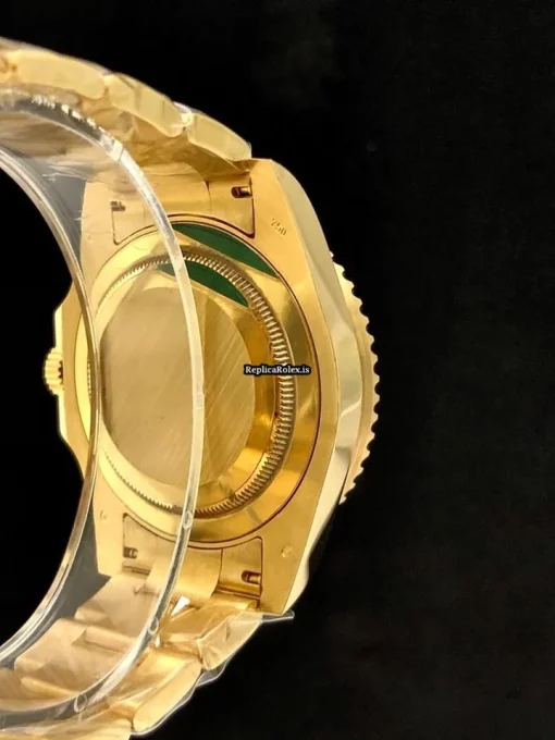 Terrific Replica Rolex Gmt-master II 116718ln Caliber 3186 Automatic Movement 40mm Yellow Gold Case Mens/unisex Watch - Image 4