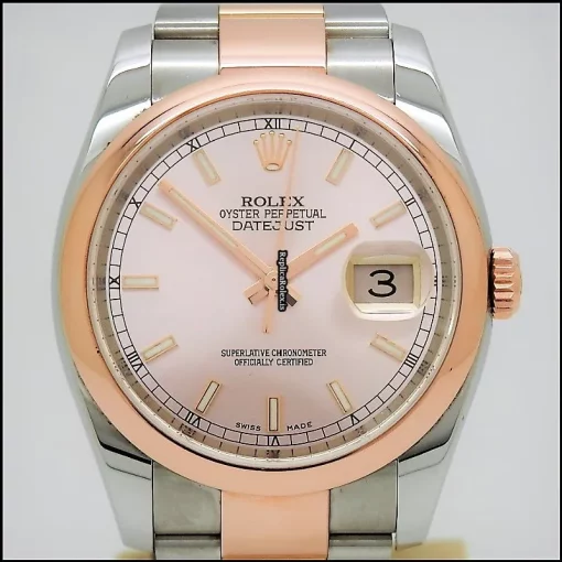 Amazing Replica Rolex Datejust 116203 Caliber 3135 Automatic Movement 36mm Gold/steel Case Mens/unisex Watch