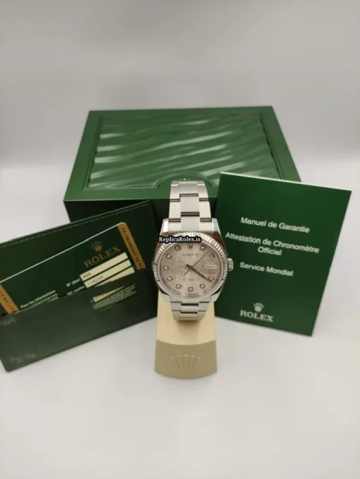 Recommend Fake Rolex Datejust 116234 Caliber 3135 Automatic Movement 36mm Steel Case Mens/unisex Watch - Image 8
