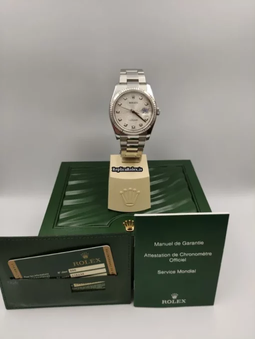 Recommend Fake Rolex Datejust 116234 Caliber 3135 Automatic Movement 36mm Steel Case Mens/unisex Watch - Image 9
