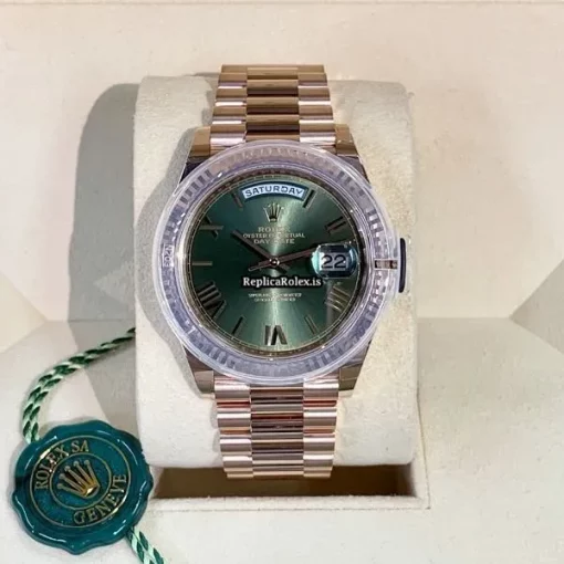 Amazing Fake Rolex Day-date 40 228235 40mm Watch - Image 10