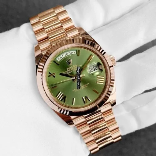 Amazing Fake Rolex Day-date 40 228235 40mm Watch - Image 12