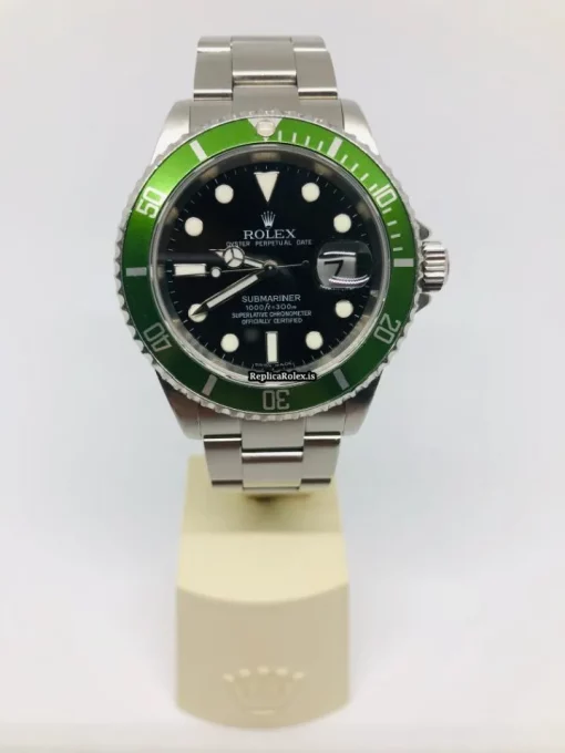 Ideal Replica Rolex Submariner Date 16610lv Caliber 3135 Automatic Movement 40mm Steel Case Mens/unisex Watch - Image 5
