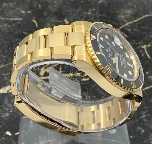 Top Replica Rolex Submariner 126618ln Caliber 3235 Automatic Movement 41mm Yellow Gold Case Mens/unisex Watch - Image 4