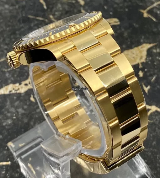 Top Replica Rolex Submariner 126618ln Caliber 3235 Automatic Movement 41mm Yellow Gold Case Mens/unisex Watch - Image 7