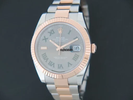 Luxury Replica Rolex Datejust II 126331 Automatic Movement 41mm Gold/steel Case Mens/unisex Watch