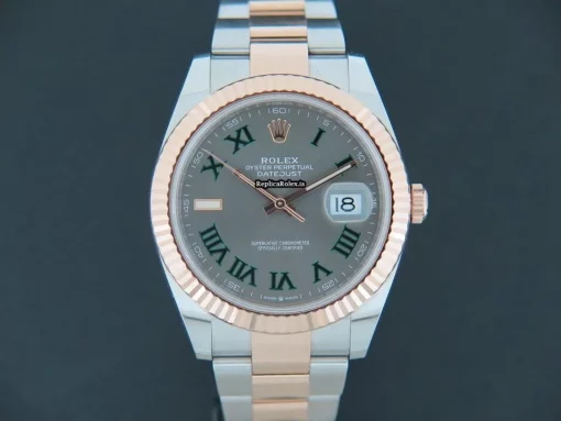 Luxury Replica Rolex Datejust II 126331 Automatic Movement 41mm Gold/steel Case Mens/unisex Watch - Image 3