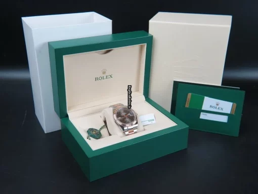 Luxury Replica Rolex Datejust II 126331 Automatic Movement 41mm Gold/steel Case Mens/unisex Watch - Image 4
