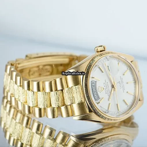 Superior Replica Rolex Day-date 1807 Automatic Movement 36mm Yellow Gold Case Mens/unisex Watch - Image 9