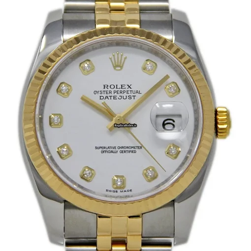 Luxury Replica Rolex Datejust 116233 Automatic Movement 36mm Steel Case Mens/unisex Watch