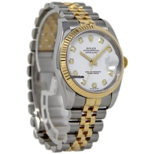 Luxury Replica Rolex Datejust 116233 Automatic Movement 36mm Steel Case Mens/unisex Watch - Image 5