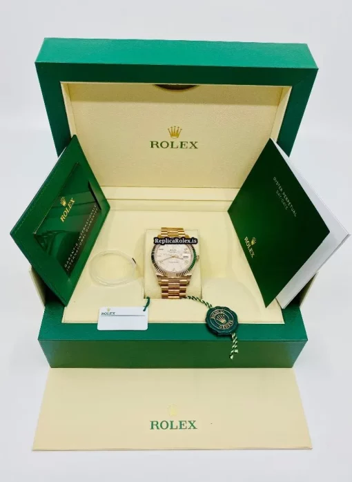 Amazing Clone Rolex Day-date 40 228235 Caliber 3255 Automatic Movement 40mm Rose Gold Case Mens/unisex Watch - Image 2