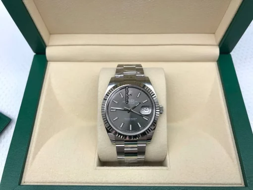Lovely Replica Rolex Datejust 126334 Caliber 3235 Automatic Movement 41mm White Gold Case Mens/unisex Watch - Image 2