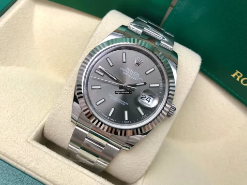Lovely Replica Rolex Datejust 126334 Caliber 3235 Automatic Movement 41mm White Gold Case Mens/unisex Watch - Image 5
