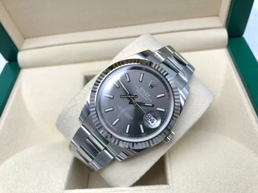 Lovely Replica Rolex Datejust 126334 Caliber 3235 Automatic Movement 41mm White Gold Case Mens/unisex Watch - Image 6