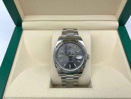 Lovely Replica Rolex Datejust 126334 Caliber 3235 Automatic Movement 41mm White Gold Case Mens/unisex Watch - Image 9