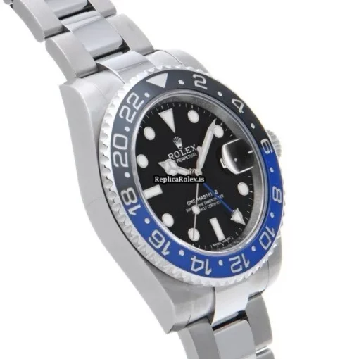 Perfect Replica Rolex Gmt-master II 116710blnr Caliber 3186 Automatic Movement 40mm Steel Case Watch - Image 3