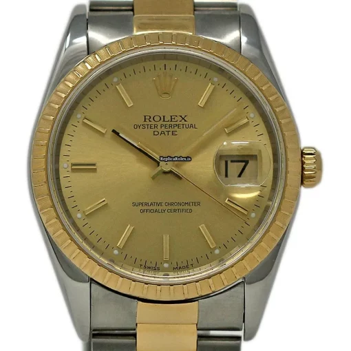 Lovely Replica Rolex Oyster Perpetual Date 15233 Automatic Movement 34mm Steel Case Womens Watch