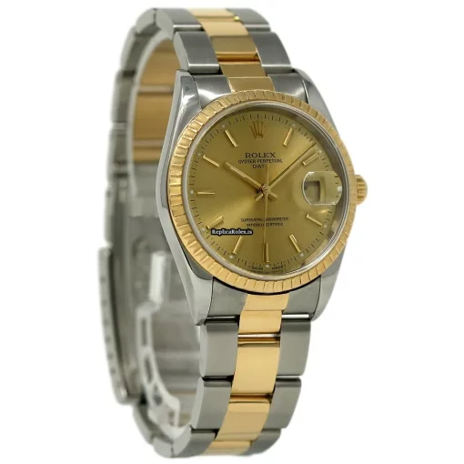 Lovely Replica Rolex Oyster Perpetual Date 15233 Automatic Movement 34mm Steel Case Womens Watch - Image 5