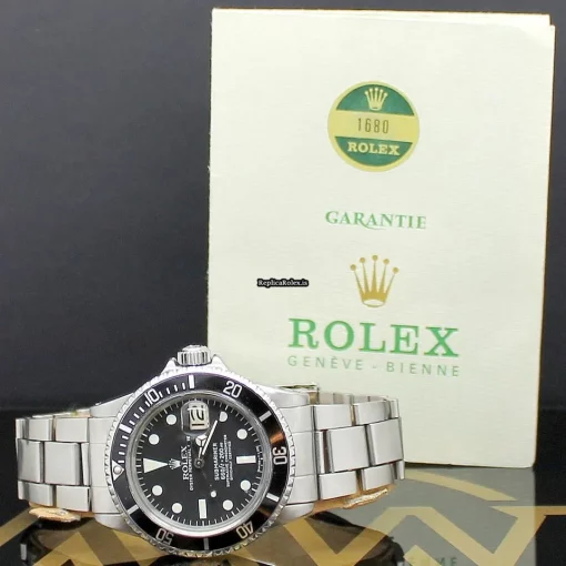 Fabulous Replica Rolex Submariner Date 1680 Caliber 1570 Automatic Movement 40mm Steel Case Mens/unisex Watch - Image 2