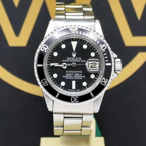 Fabulous Replica Rolex Submariner Date 1680 Caliber 1570 Automatic Movement 40mm Steel Case Mens/unisex Watch - Image 6