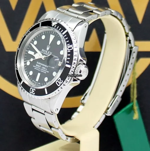 Fabulous Replica Rolex Submariner Date 1680 Caliber 1570 Automatic Movement 40mm Steel Case Mens/unisex Watch - Image 7