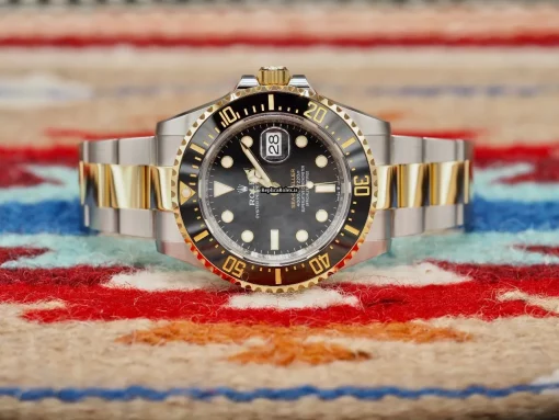 Defect Fake Rolex Sea-dweller 126603 Caliber 3235 Automatic Movement 43mm Gold/steel Case Mens/unisex Watch - Image 13