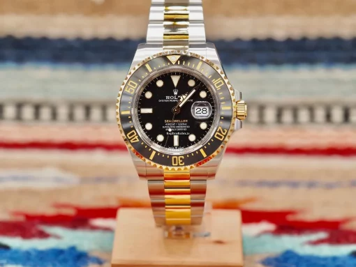 Defect Fake Rolex Sea-dweller 126603 Caliber 3235 Automatic Movement 43mm Gold/steel Case Mens/unisex Watch - Image 2
